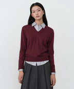MUSINSA STANDARD WOMAN MUSINSA STANDARD WOMAN Women's Essential V Neck Knit [Size]