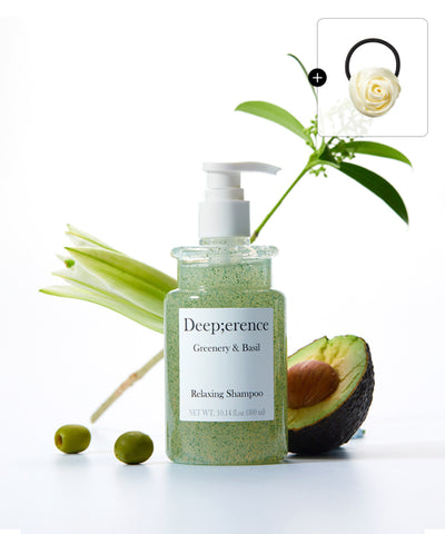 Relaxing Perfume Shampoo 300ml [Greenery & Basil]