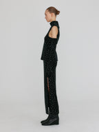 EENK ZACQLIN Straight Skirt - Jazzy Black