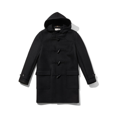 SAINT LAURENT Duffel Coat - Black