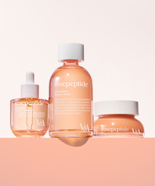 V&A BEAUTY V&A BEAUTY Rose Peptide Skincare Essential Set