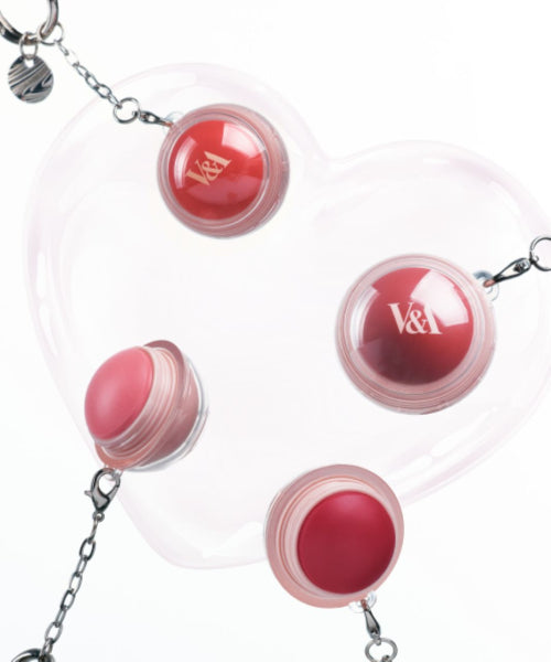 V&A BEAUTY V&A BEAUTY Mood Glow Pot Lip & Cheek + keyring gift