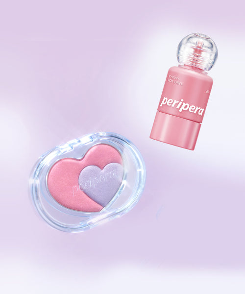 peripera Peripera Heart Pocket Beam Blush Set