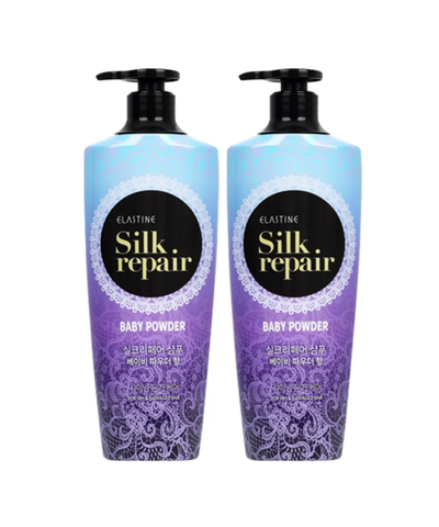 Silk Repair Baby Powder Shampoo 400ml x 2pack