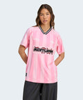 ADIDAS ADIDAS Beaded Football Jersey - Pink