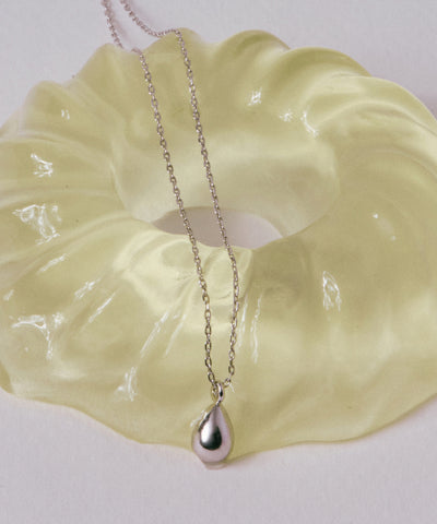 MUSINSA STANDARD WOMAN Water Drop Necklace Silver