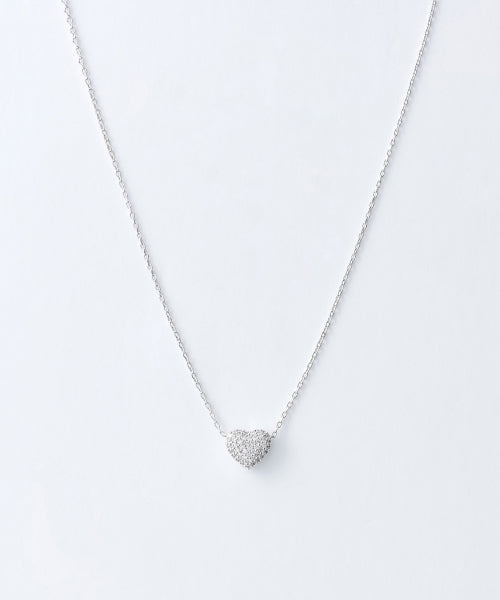 MUSINSA STANDARD WOMAN MUSINSA STANDARD WOMAN Women's Brilliant Heart Necklace Silver