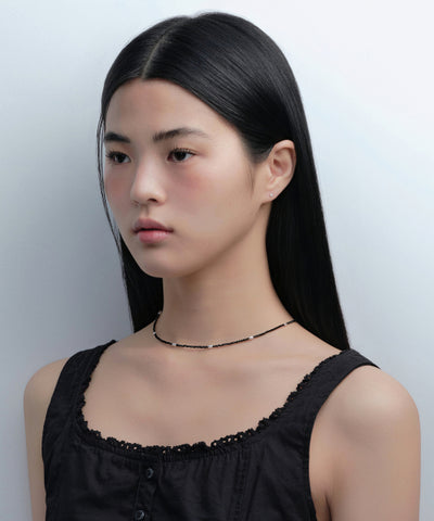 MUSINSA STANDARD WOMAN Women's Necklace [Black]