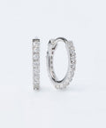 MUSINSA STANDARD WOMAN MUSINSA STANDARD WOMAN Women's 925 Silver Brilliant Mini Hoop Earrings