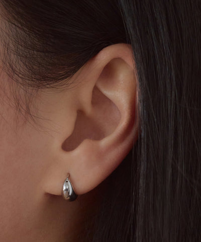 MUSINSA STANDARD WOMAN Women's Mini Volume Hoop Earrings