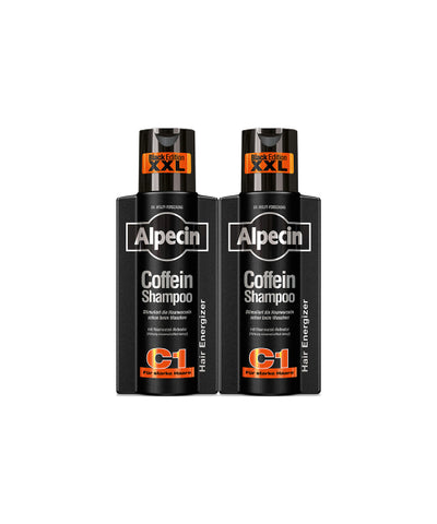 Alpecin Caffeine Shampoo C1 Black Edition (Hair and Scalp Strengthening) 375ml
