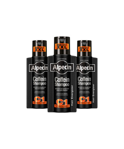 Alpecin Caffeine Shampoo C1 Black Edition (Hair and Scalp Strengthening) 375ml