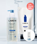 LABO H [Giveaway] Scalp Strengthening Clinic Cooling & No-Sebum Shampoo (main product + refill) 400ml 2-pack special
