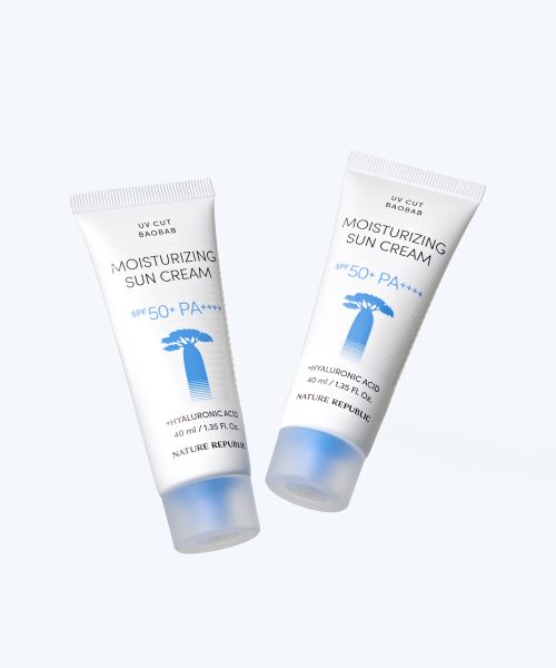 naturerepublic [2pack] UV Cut Baobab Moisturizing Sunscreen SPF50+ PA++++