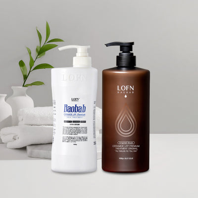 Baobab Ceramide LPP Premium Hair Treatment Original 1000g + (Choose 3 scents)