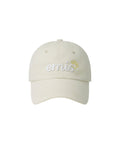 EMIS EMIS LETTERING LOGO BALL CAP - IVORY