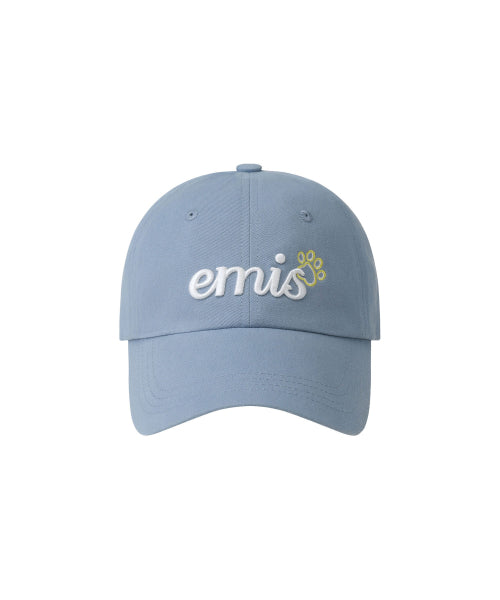 EMIS EMIS LETTERING LOGO BALL CAP - BLUE