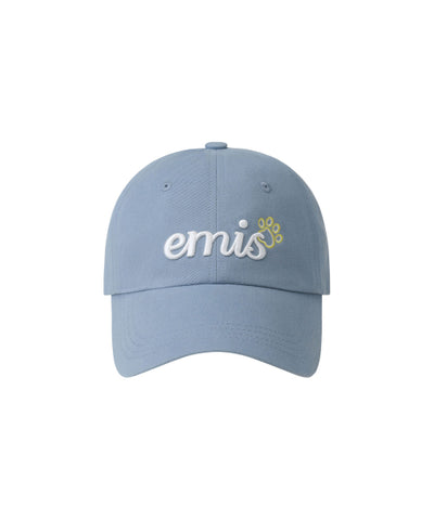 EMIS LETTERING LOGO BALL CAP - BLUE