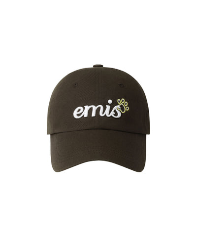 EMIS Lettering Logo Ball Cap - Brown