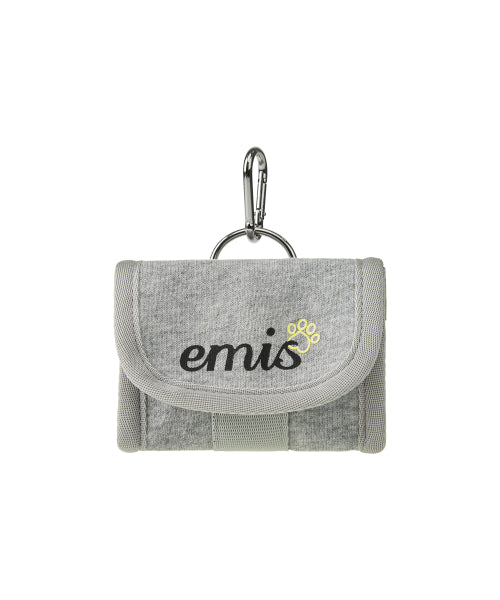 EMIS EMIS Skincare Jersey Poop Bag Keyring - Gray