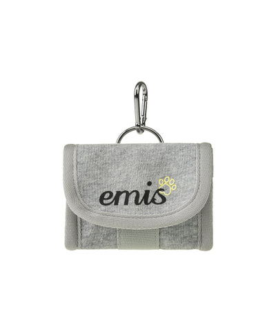 EMIS Jersey Poop Bag Keyring - Gray