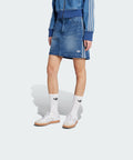 ADIDAS ADIDAS 3S Denim Mini Skirt – Indigo Denim