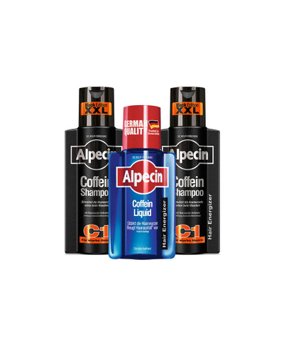 Alpecin Caffeine Shampoo C1 Black Edition (Hair and Scalp Strengthening) 375ml