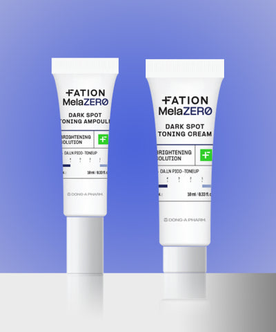 FATION Melazero blemish toning kit (ampoule 10ml + cream 10ml)
