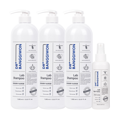 3 wrap hair loss shampoo 1000ml + hair tonic 150ml
