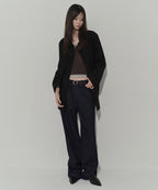 MUSINSA STANDARD WOMAN MUSINSA STANDARD WOMAN Denim Pants Loose Straight Deep Indigo