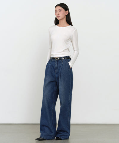 MUSINSA STANDARD WOMAN Women's Denim Pants Medium Indigo