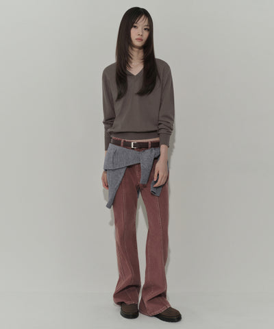 MUSINSA STANDARD WOMAN Denim Pants Smoke Pink