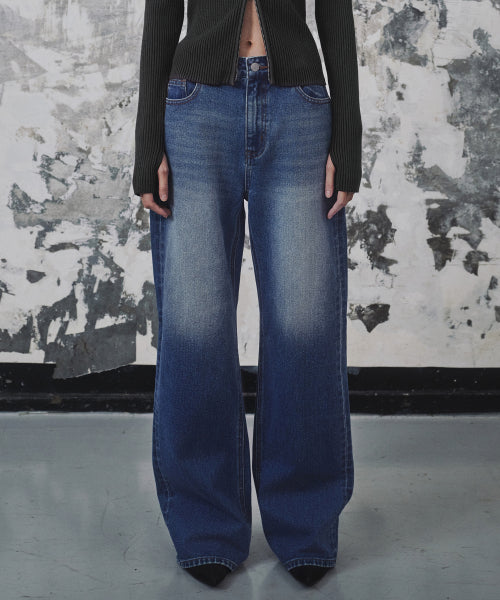 MUSINSA STANDARD WOMAN MUSINSA STANDARD WOMAN Women's Denim Pants Medium Indigo