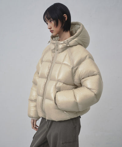 MUSINSA STANDARD WOMAN Padded Jacket Light Beige