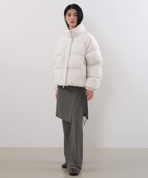 MUSINSA STANDARD WOMAN MUSINSA STANDARD WOMAN Padded Jacket Dusty Cream