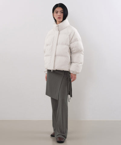 MUSINSA STANDARD WOMAN Padded Jacket Dusty Cream