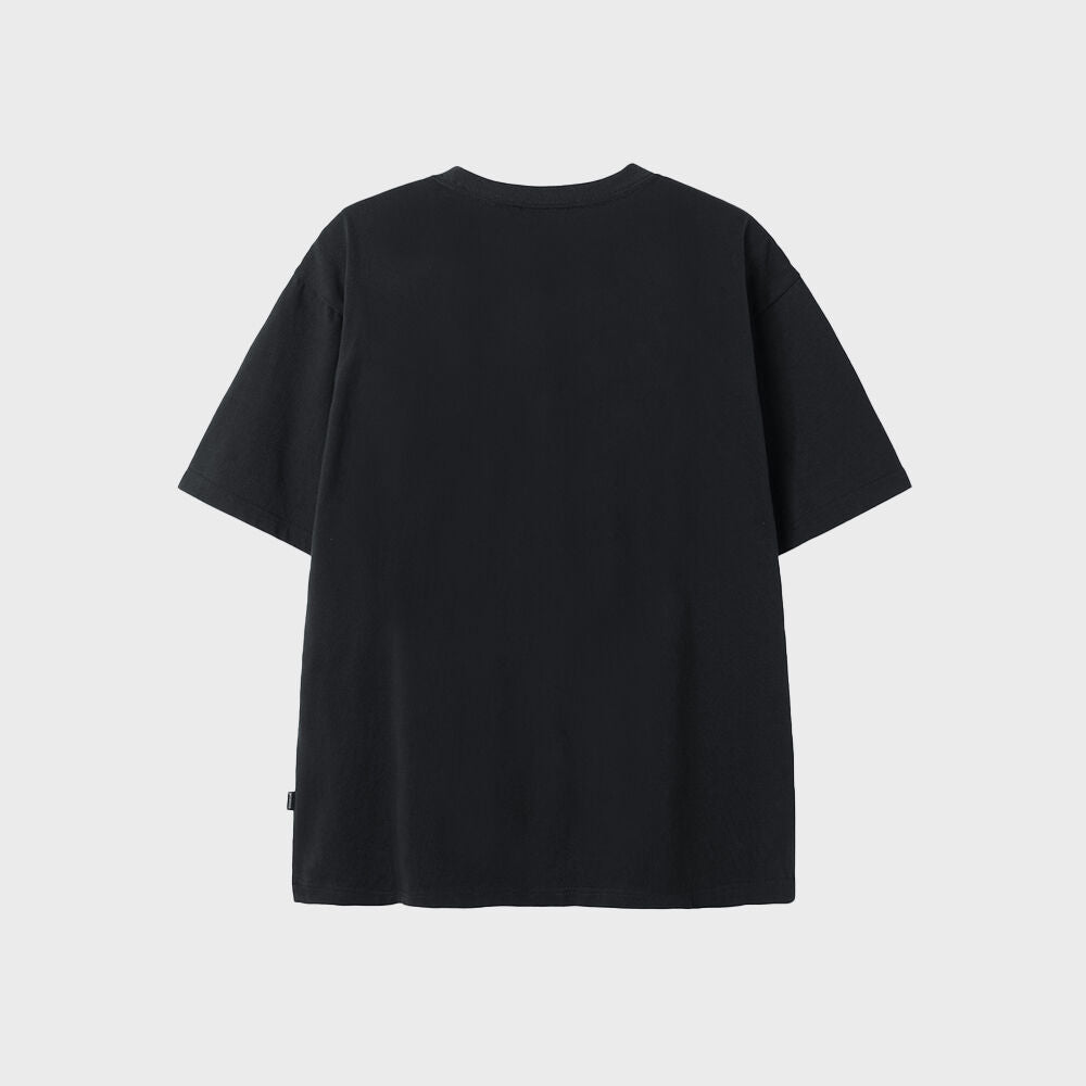 OY BOLD LETTERS TEE - BLACK