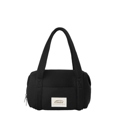 MESH MINI DUFFLE BAG-BLACK