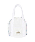 EMIS MESH BUCKET BAG-WHITE