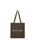 MATIN KIM MATIN KIM Leopard Ecobag Brown