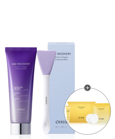 OHUI Age Recovery Wrinkle Collagen Wrapping Mask 70ml