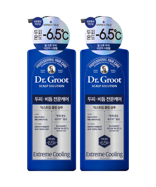 DR.GROOT Scalp Solution Extreme Cooling Shampoo 700ml x 2