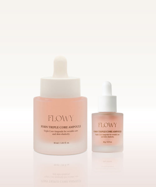FLOWY PDRN triple core ampoule + mini ampoule SET