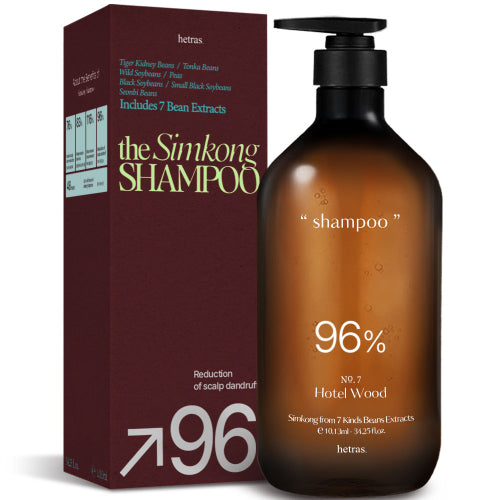 HETRAS BEAUTY Hetras Simkong Perfume Hair Loss Shampoo Large Capacity 1013ml 6 Scents