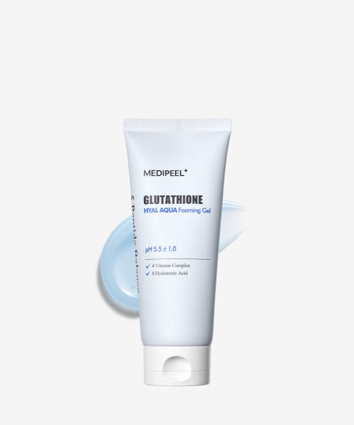 MEDIPEEL MEDIPEEL Glutathione Hyal Aqua Foaming Gel Cleanser 150ml