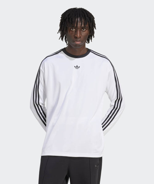 ADIDAS ADIDAS Jacquard Long Sleeve Jersey - White