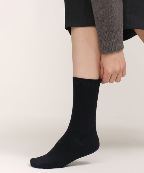 MUSINSA STANDARD WOMAN MUSINSA STANDARD WOMAN Women's Plain Crew Socks 7 Pack