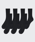 MUSINSA STANDARD WOMAN MUSINSA STANDARD WOMAN Women's Fine Ribbed Crew Socks 7 Pack