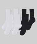 MUSINSA STANDARD WOMAN MUSINSA STANDARD WOMAN Women's Fine Ribbed Crew Socks 7 Pack