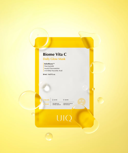 UIQ UIQ Biom Vitacy Daily Glow Mask 5 sheets